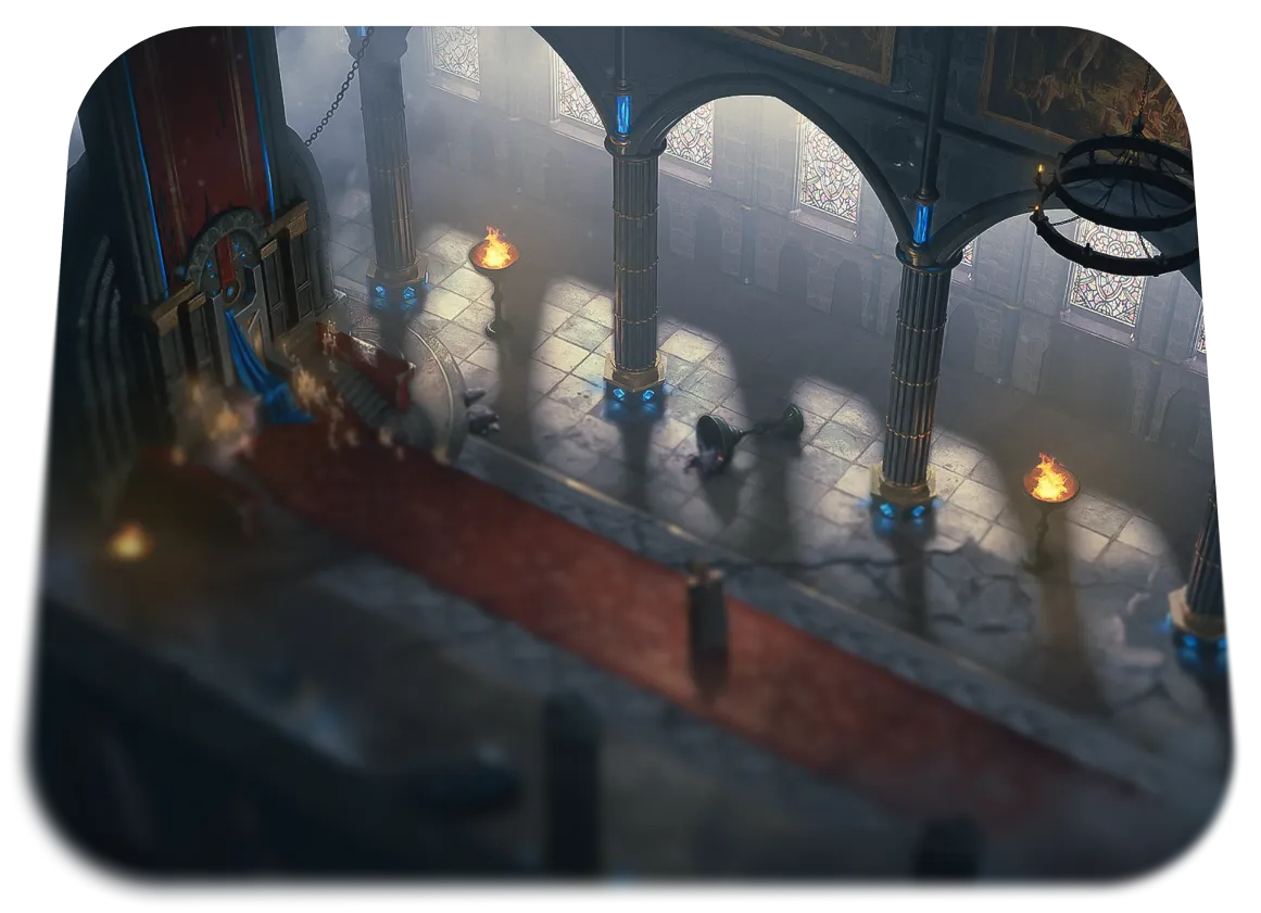 Cyberpunk city tanks: Vibrant neon-lit urban night scene with multiple futuristic tanks racing amid skyscrapers.