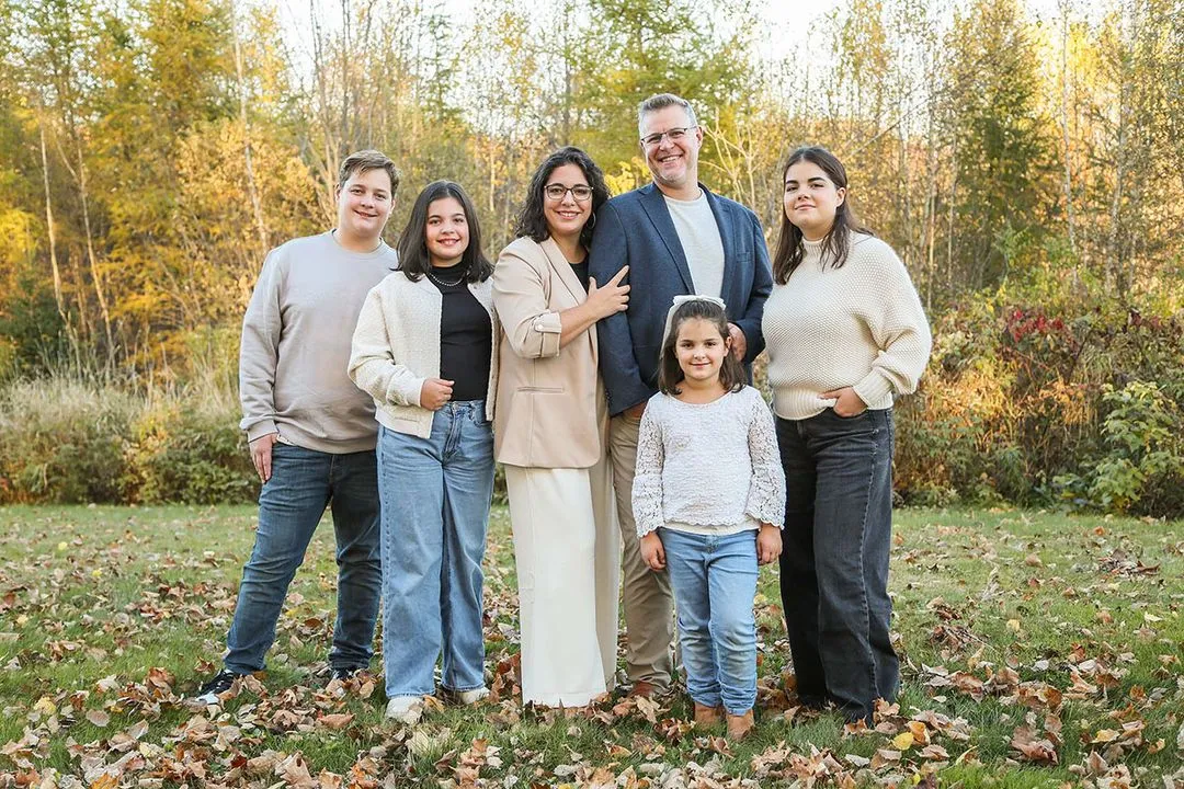 Fox family photograph