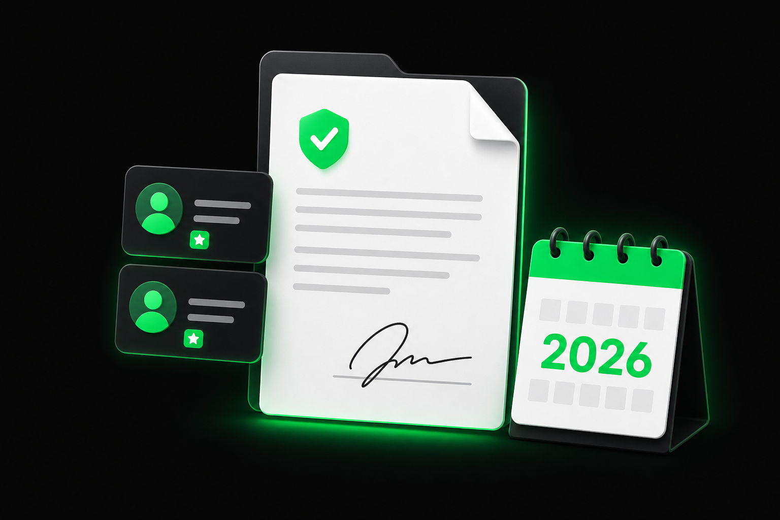 Contrat créateur contenu modèle : le modèle prêt à l'emploi 2026