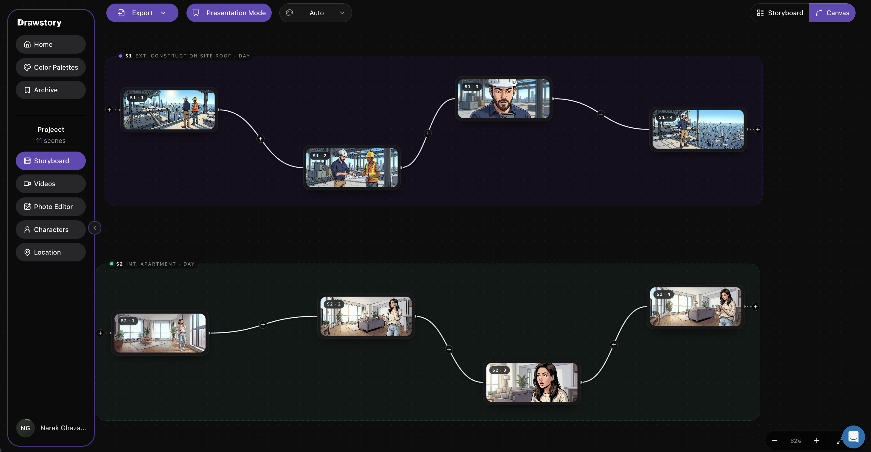 Drawstory app screenshot