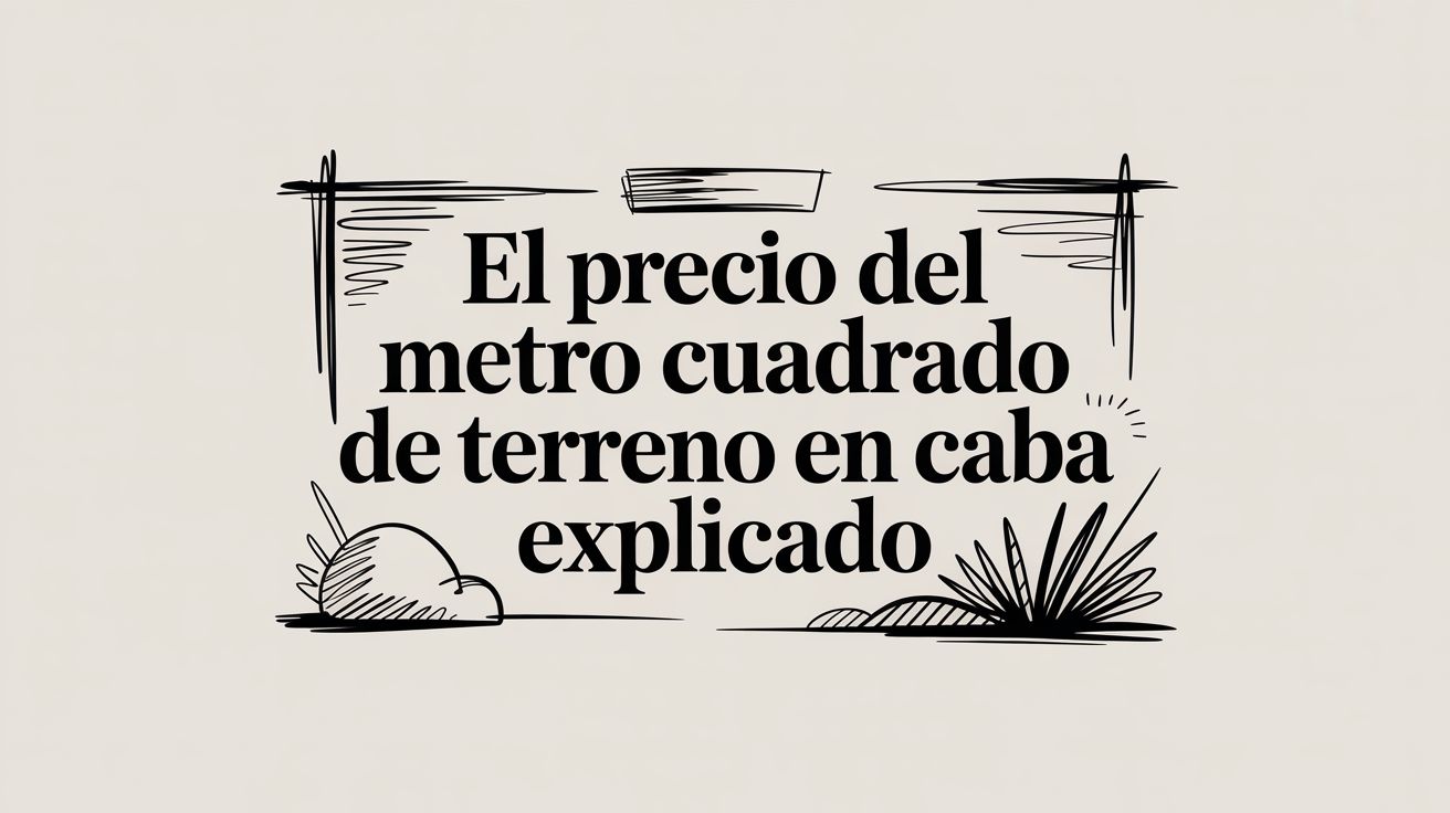 El precio del metro cuadrado de terreno en CABA explicado: Guía para propietarios