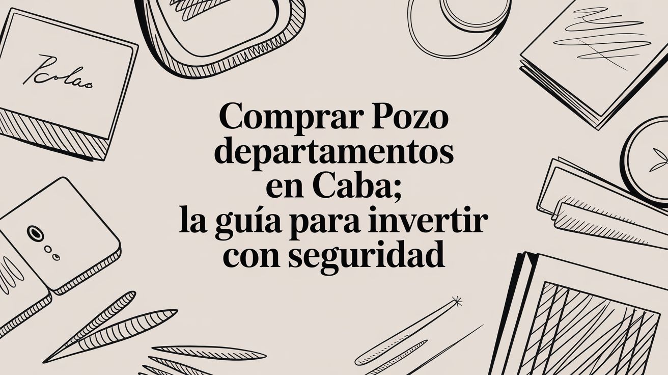 Comprar pozo departamentos en CABA: la guía para invertir con seguridad