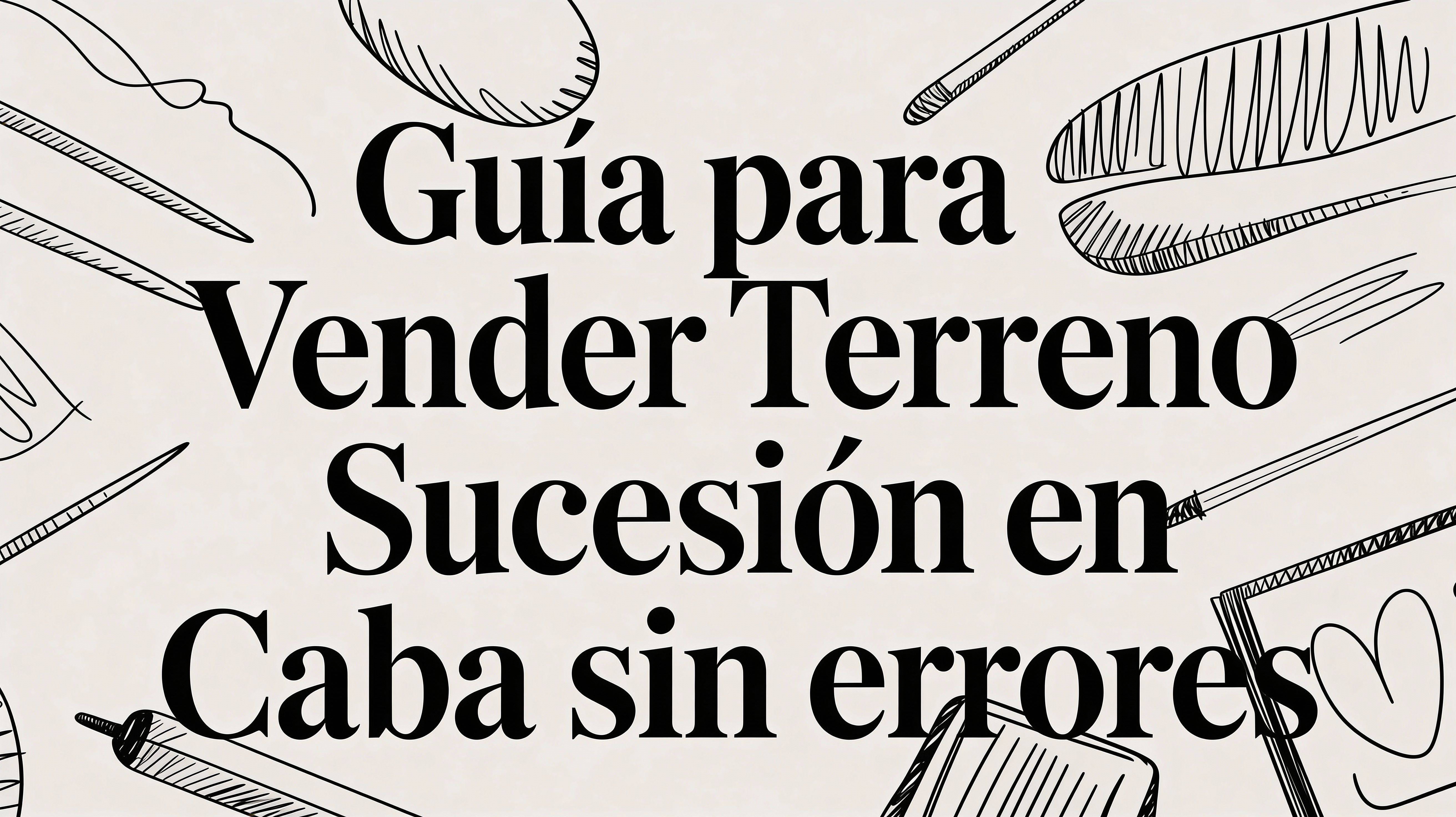 Guía para vender terreno en sucesión en CABA sin errores