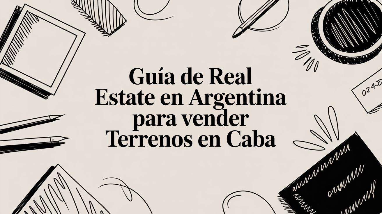 Guía de real estate en Argentina para vender terrenos en CABA