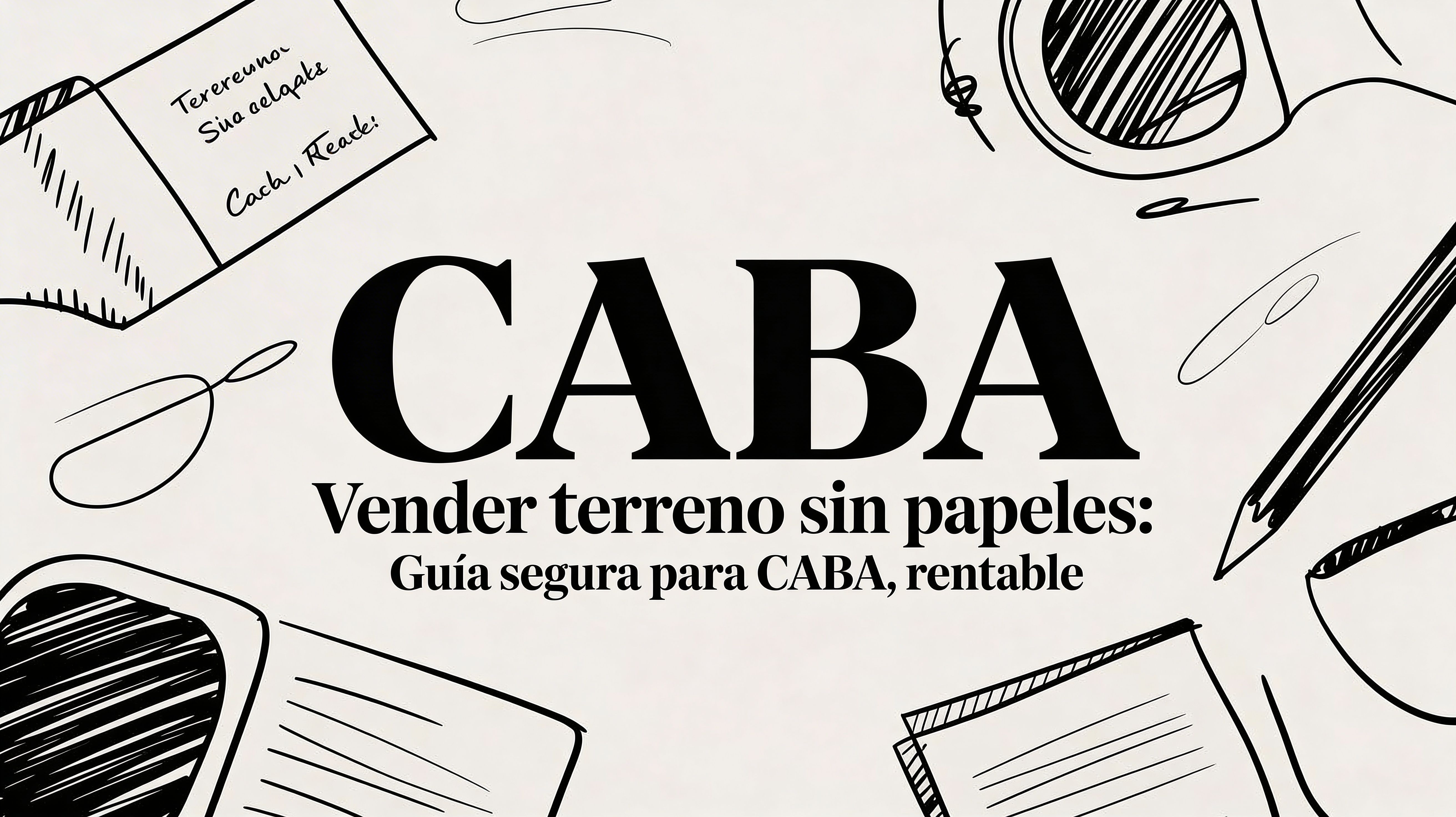 Vender terreno sin papeles: guía segura y rentable para CABA