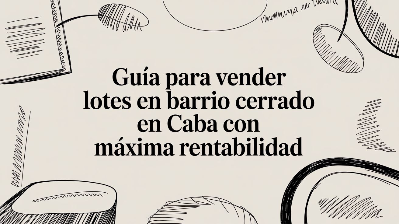 Guía para vender lotes en barrios de CABA con máxima rentabilidad