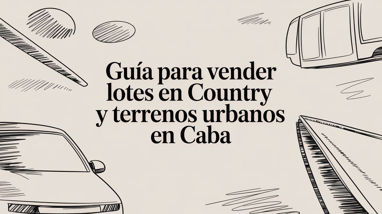 Guía para vender terrenos urbanos en Capital Federal y maximizar su valor