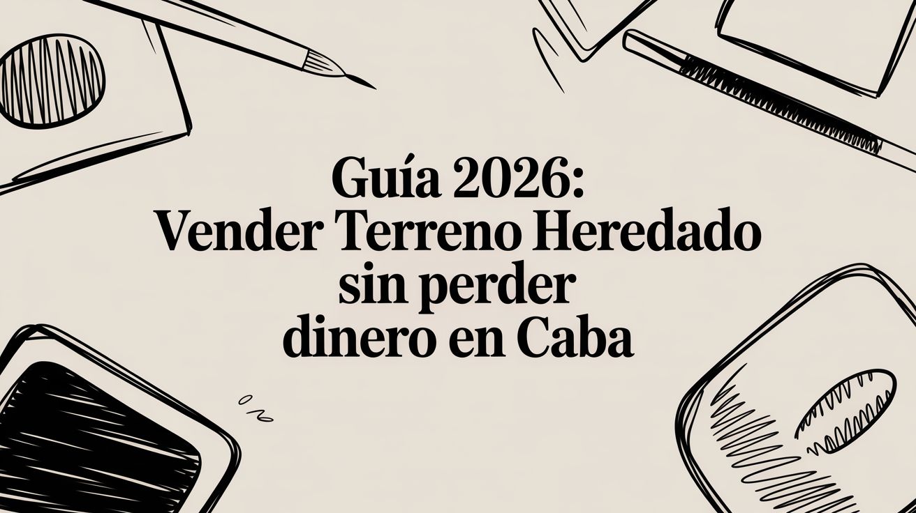 Guía 2026: Vender Terreno Heredado sin Perder Dinero en CABA