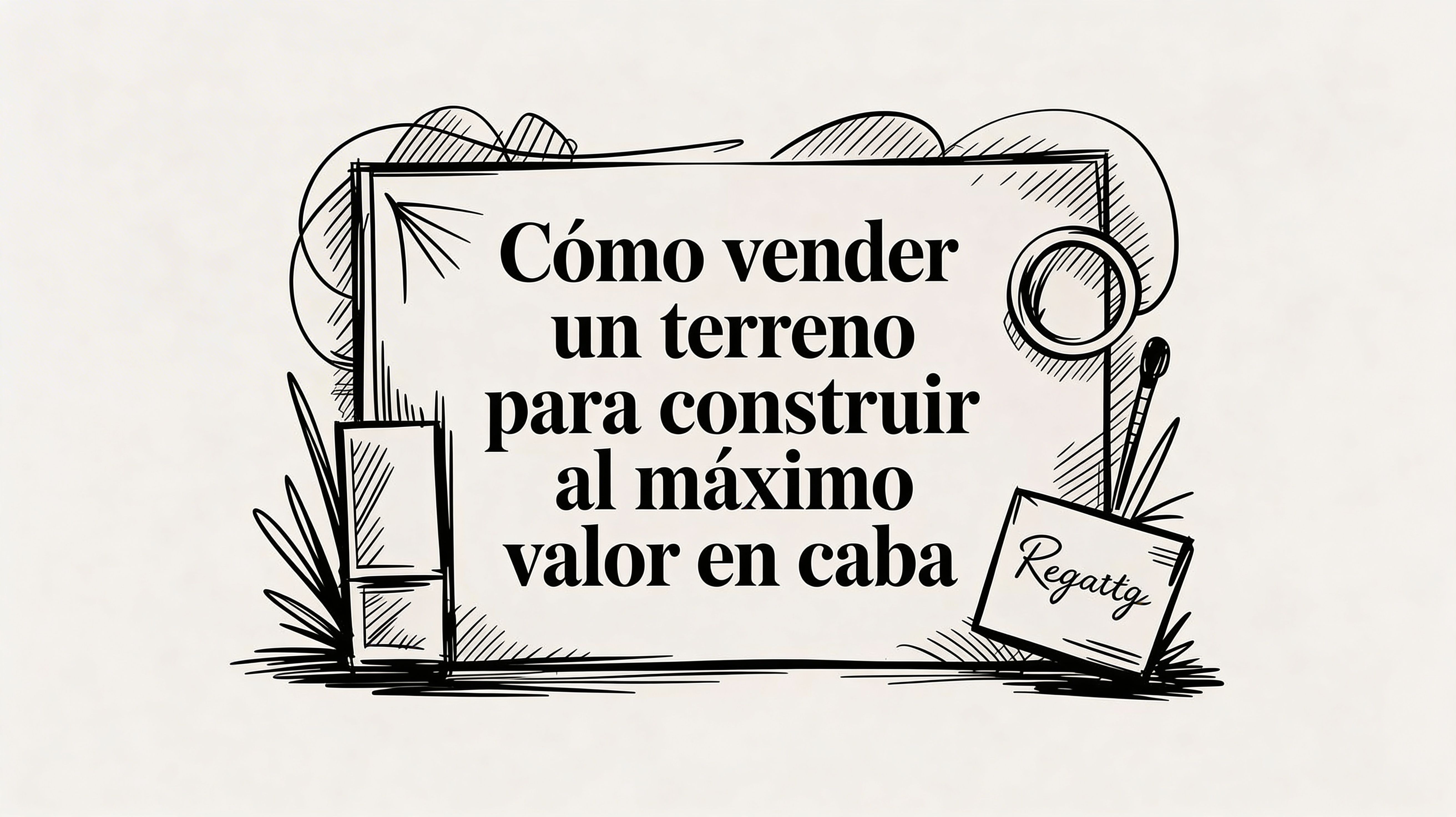 Cómo vender un terreno para construir al máximo valor en CABA