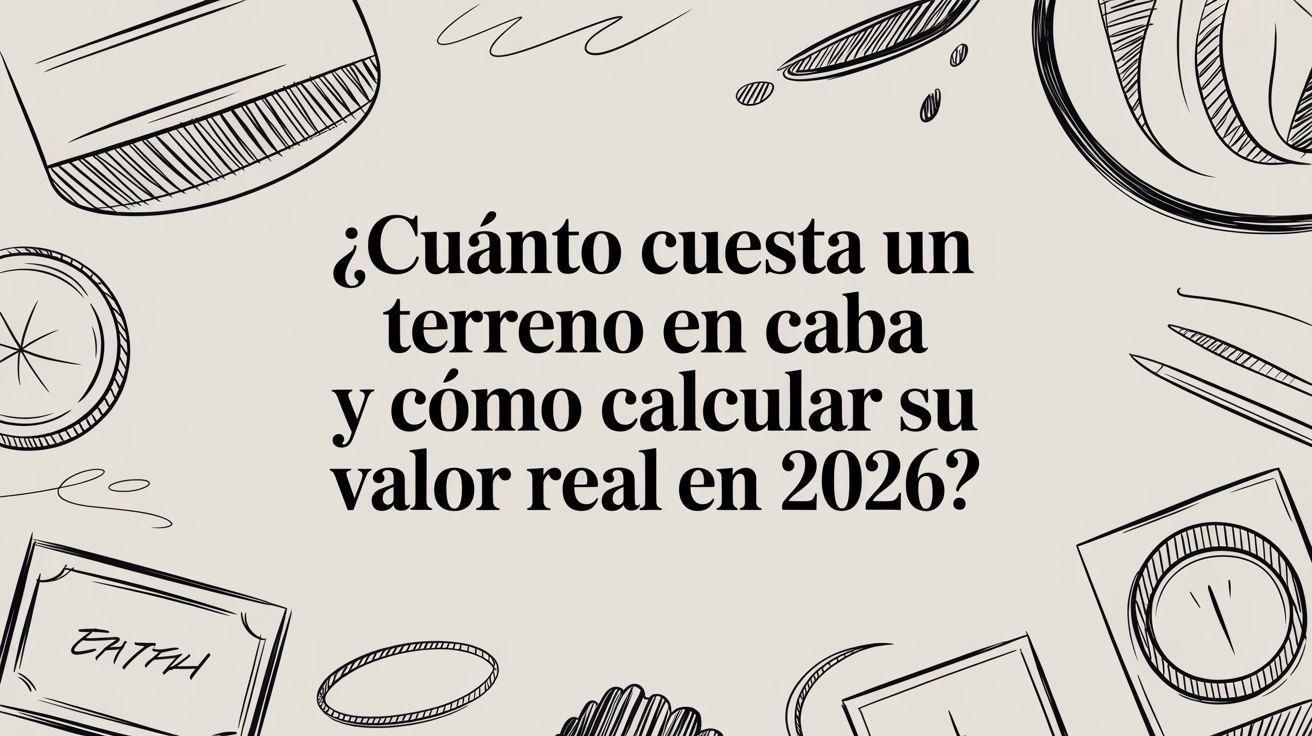 ¿Cuánto cuesta un terreno en CABA y cómo calcular su valor real?