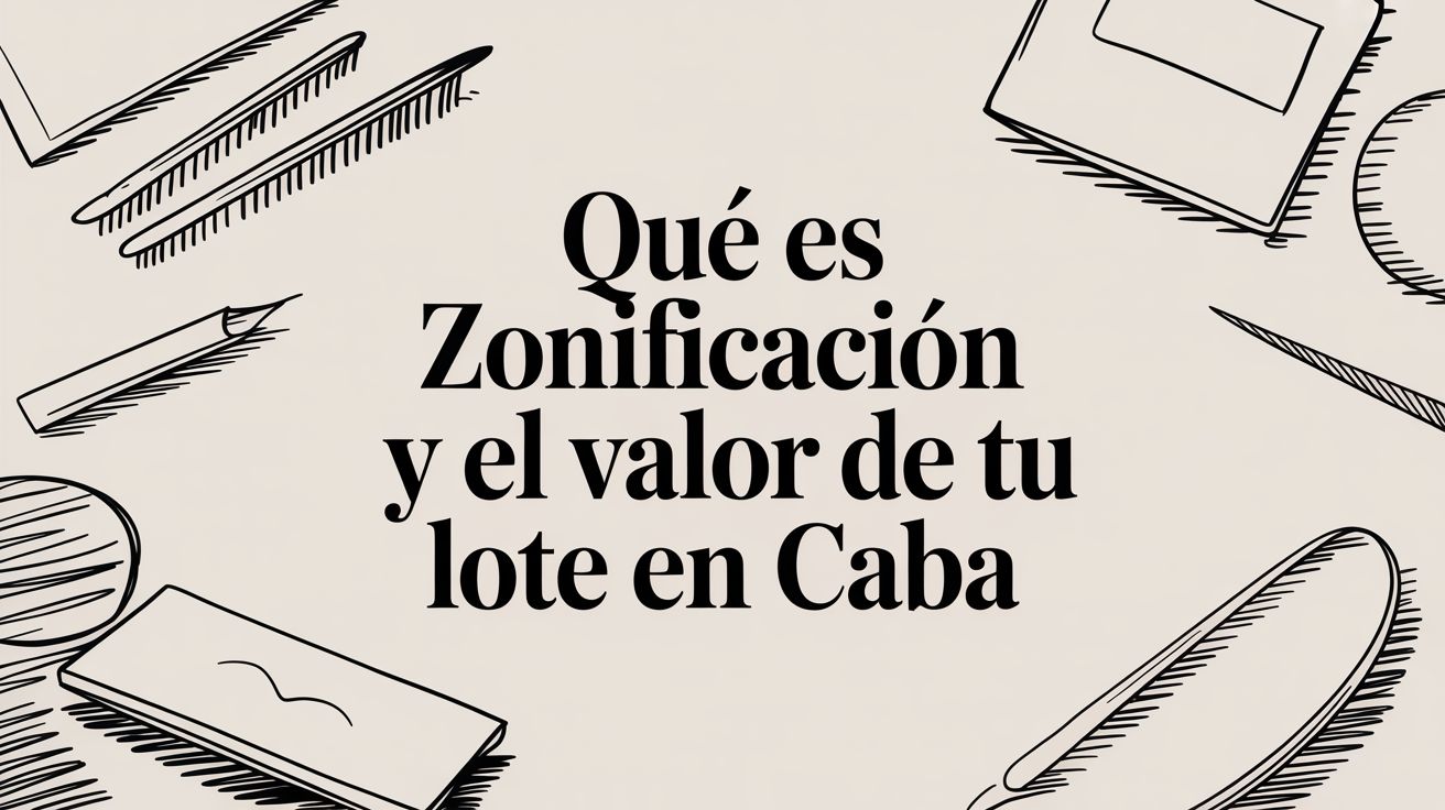Qué es zonificación y cómo define el valor de tu lote en CABA