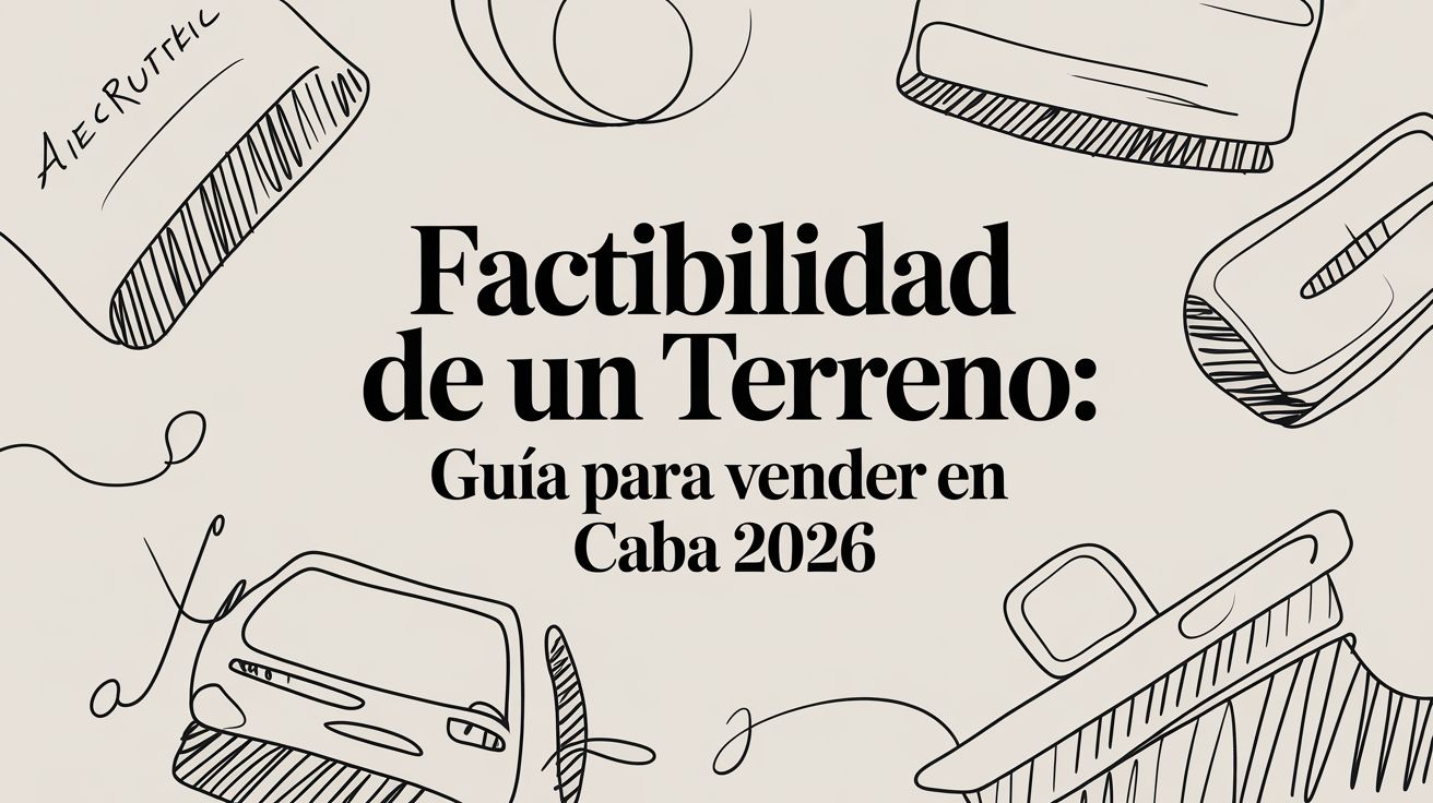 Factibilidad de un Terreno: Guía para Vender en CABA 2026