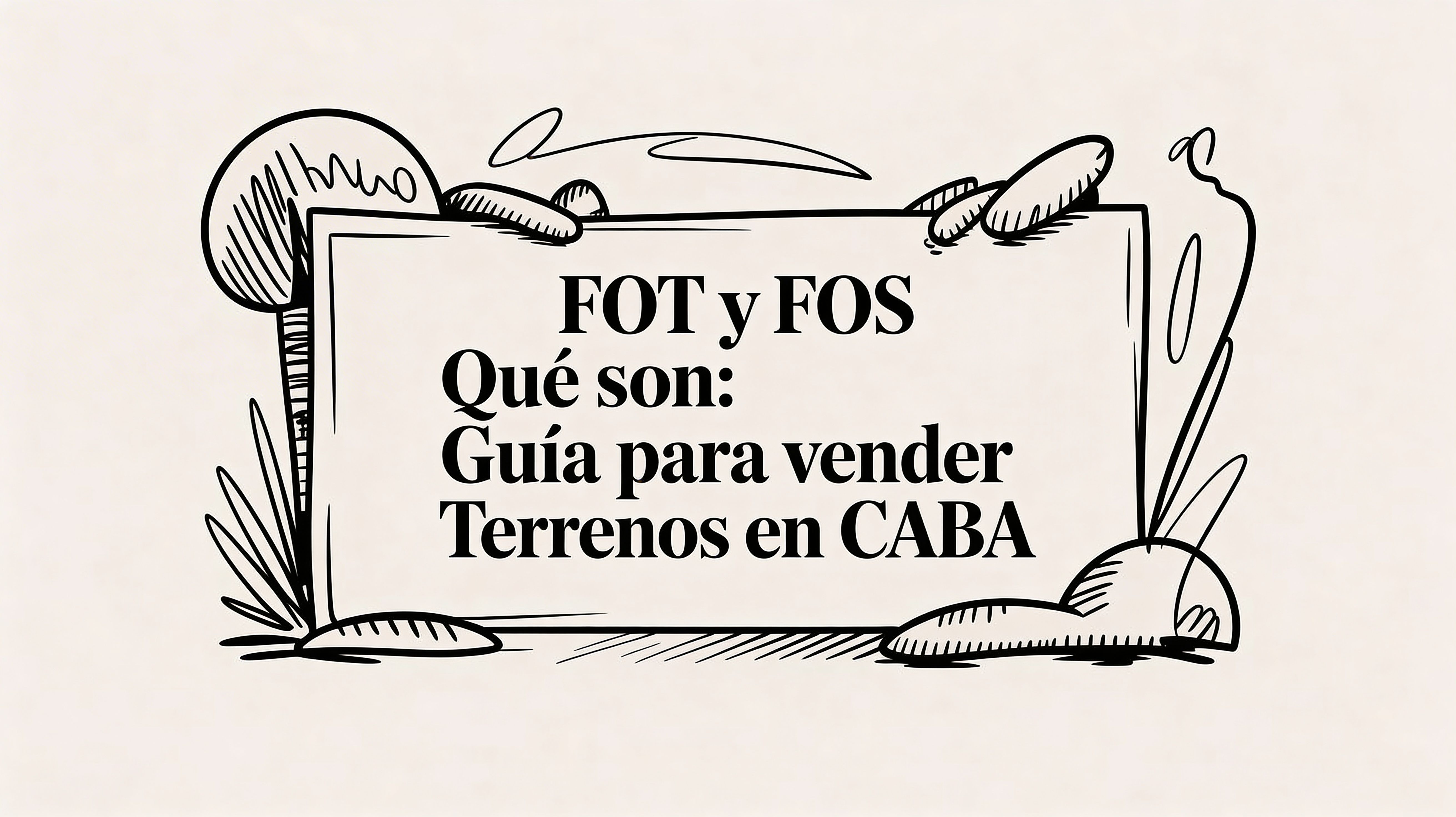 FOT y FOS qué es: Guía para Vender Terrenos en CABA