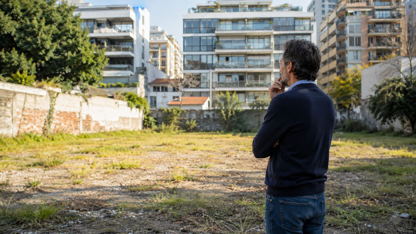 El desafío de vender un terreno en Belgrano