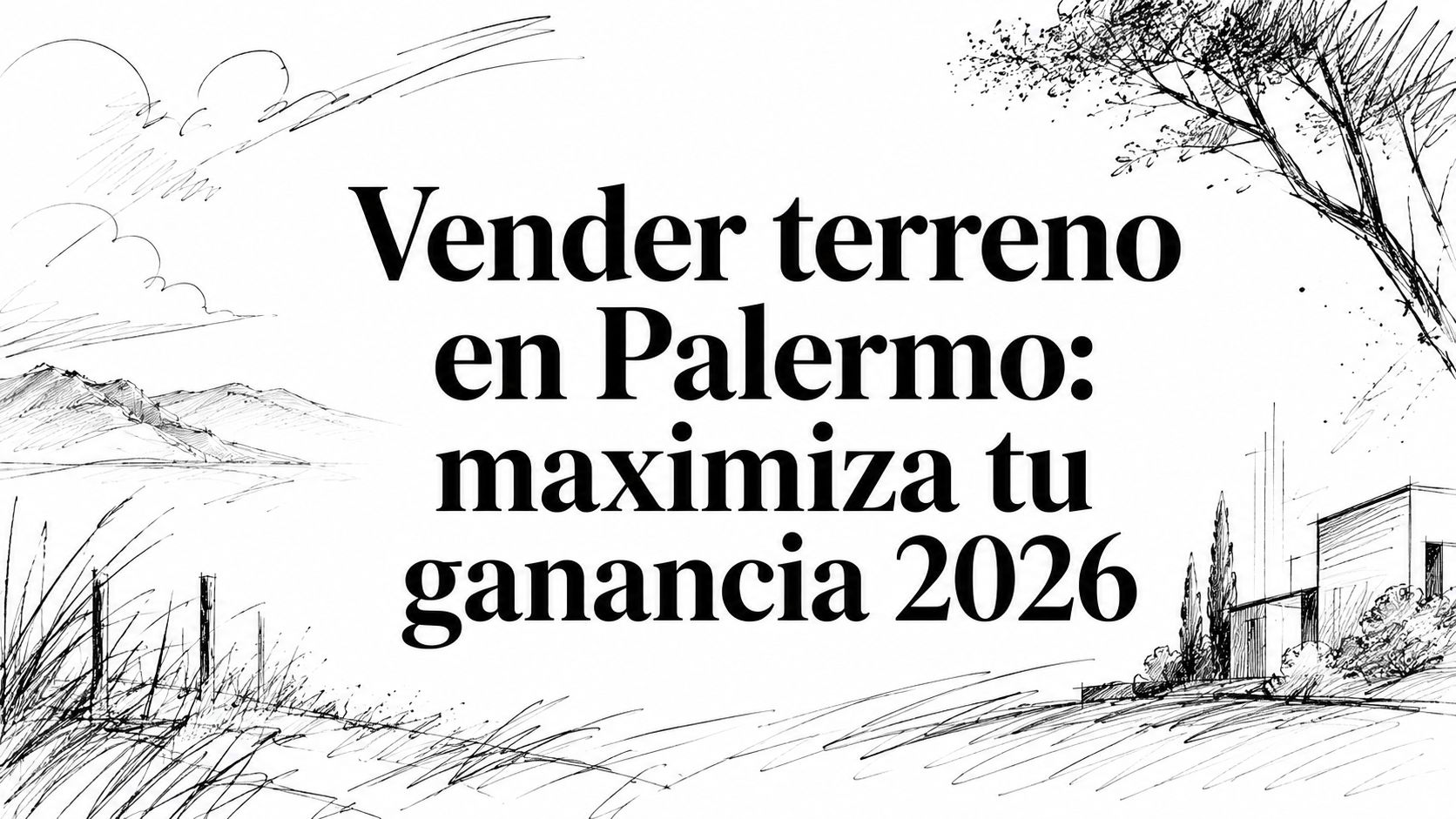 Vender terreno en Palermo: maximiza tu ganancia 2026