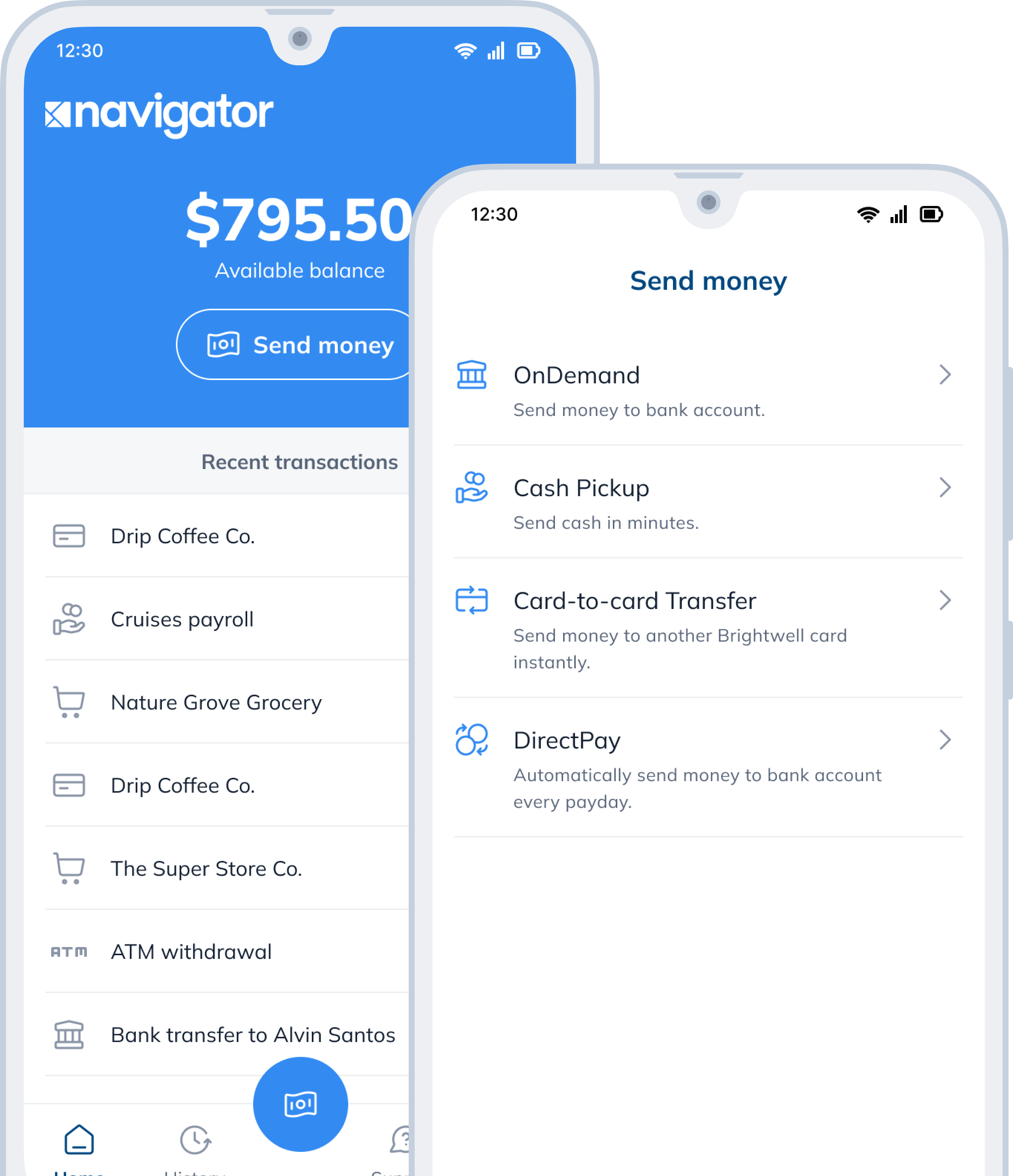 Navigator product screenshot