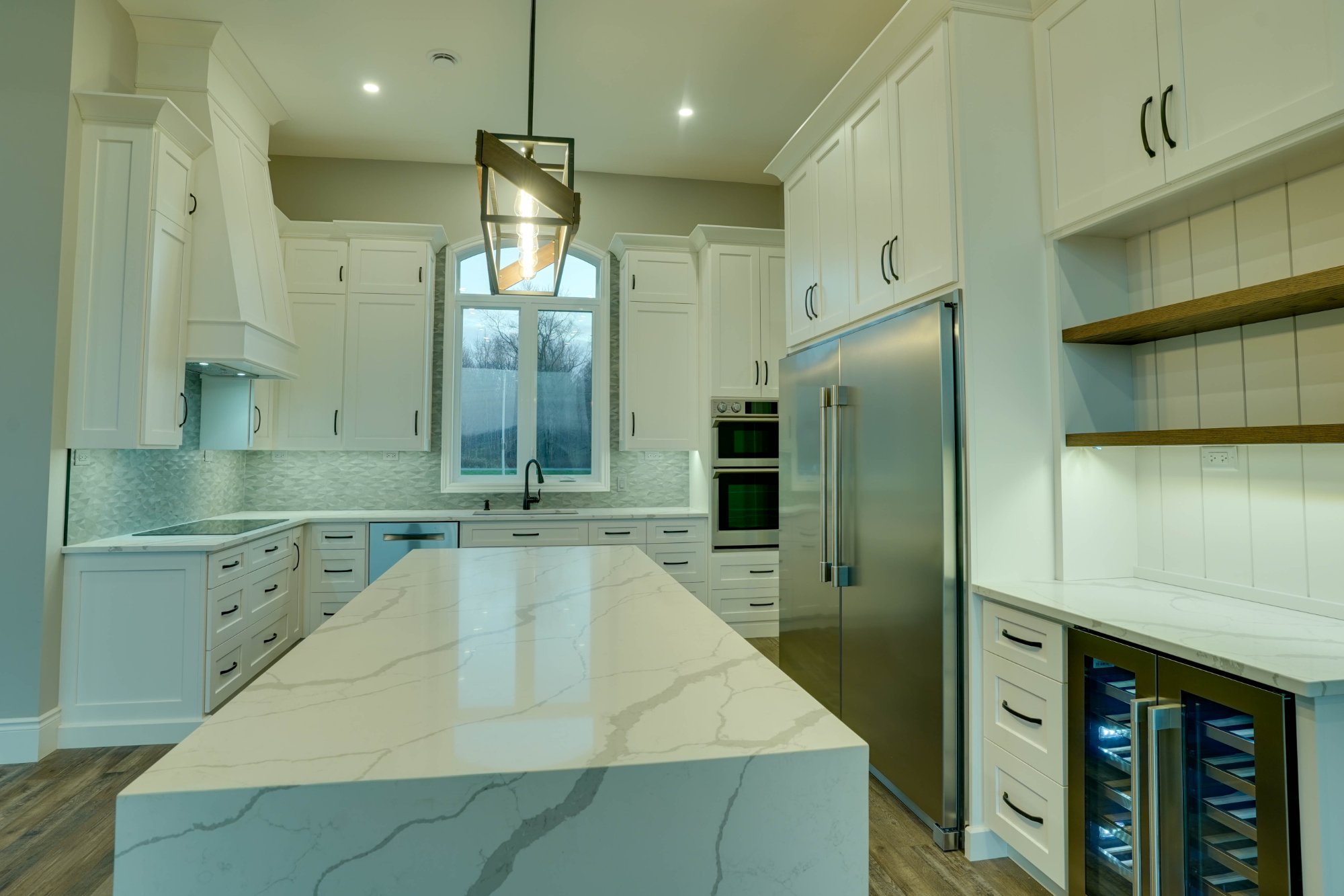 Veracious Developments kitchen full view from island angle