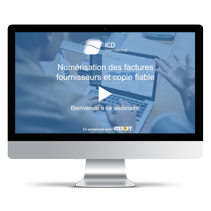 Webinaire Numérisation des factures fournisseur au format papier et Copie Fiable