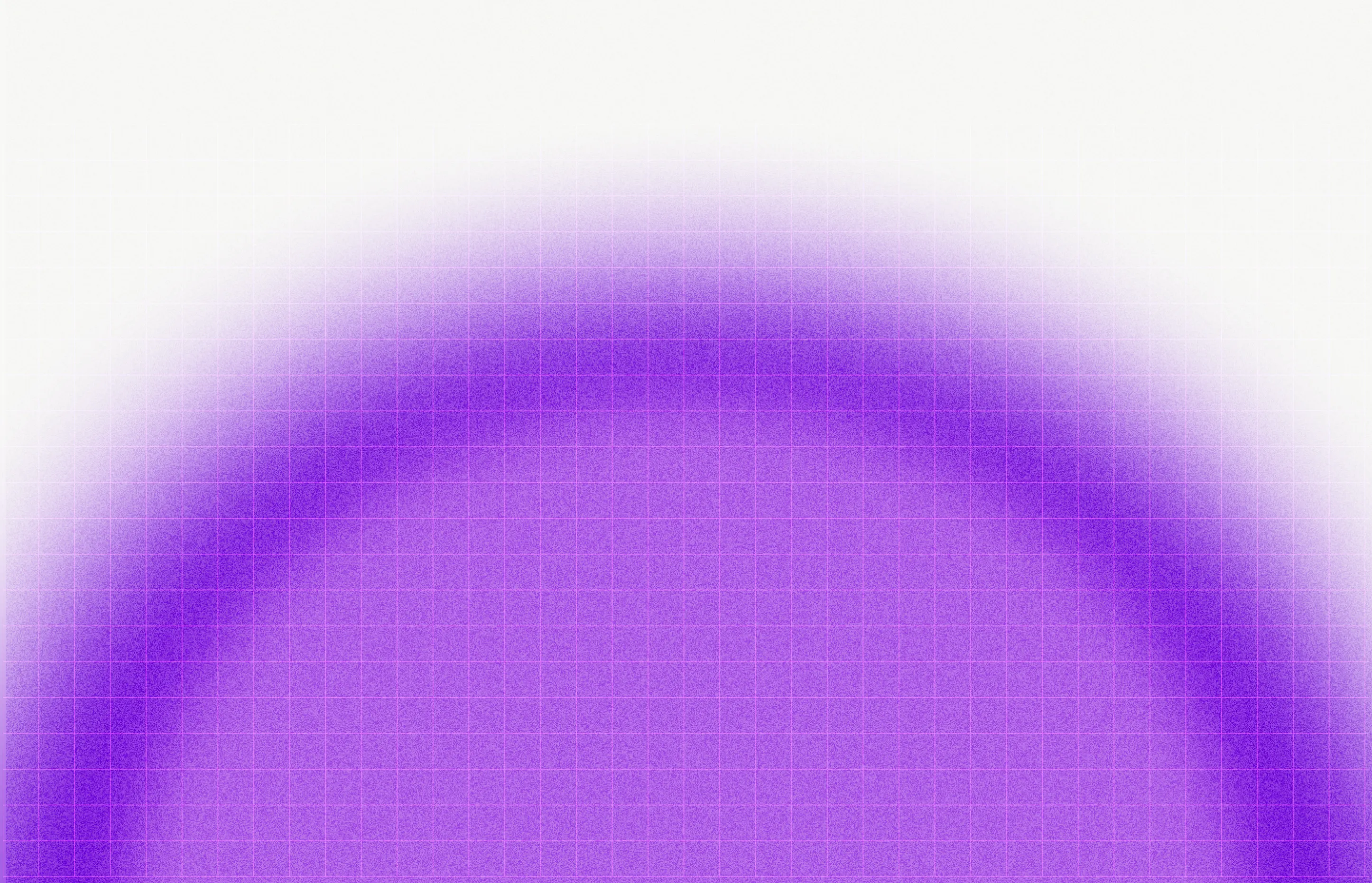 Gradient background transitioning from white at the top to purple at the bottom with a subtle grid pattern overlay.