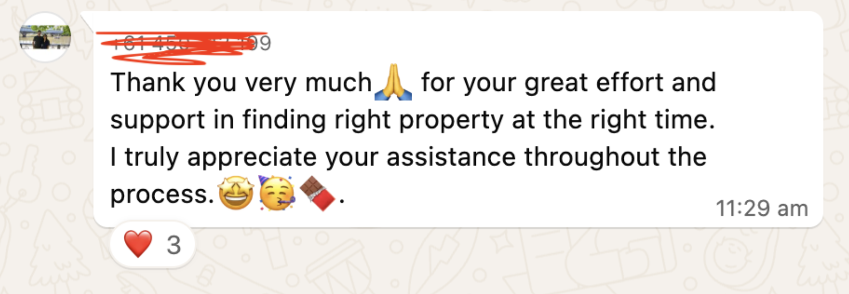 Client message
