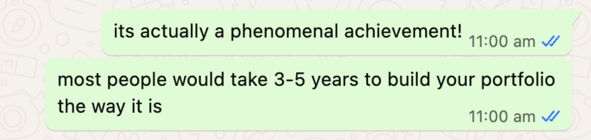 Client message