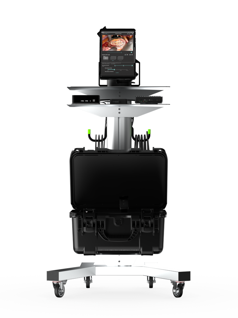 CinVivo Storage Cart mobile workflow station