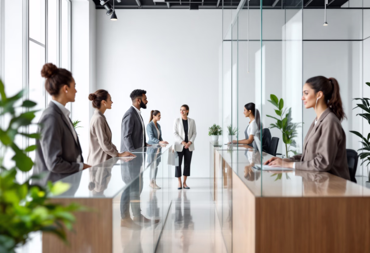 image of customer support center (for a agricultural services)