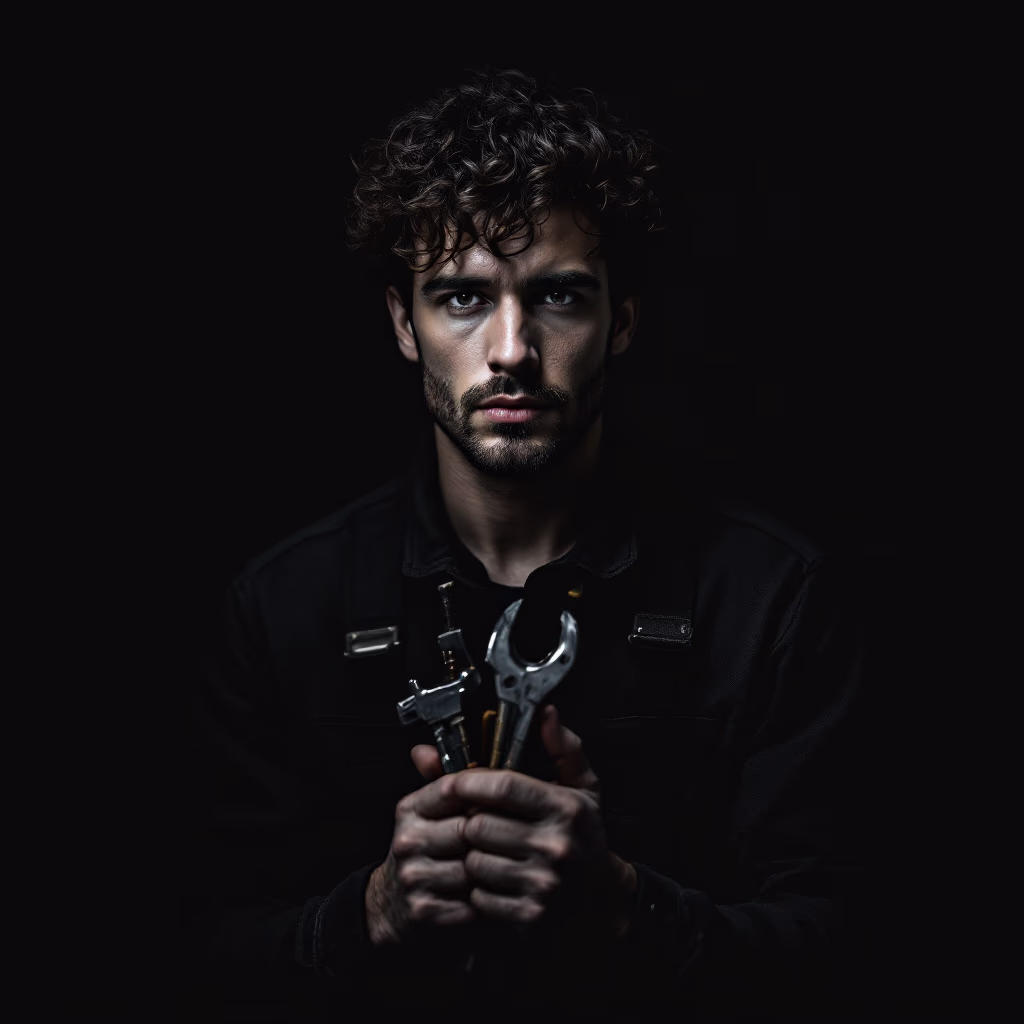 [team] image of individual team member (for a plumbing service)