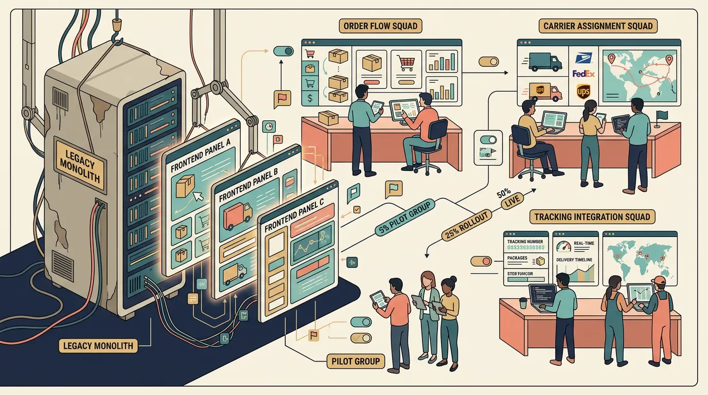 Multi-carrier shipping aggregator