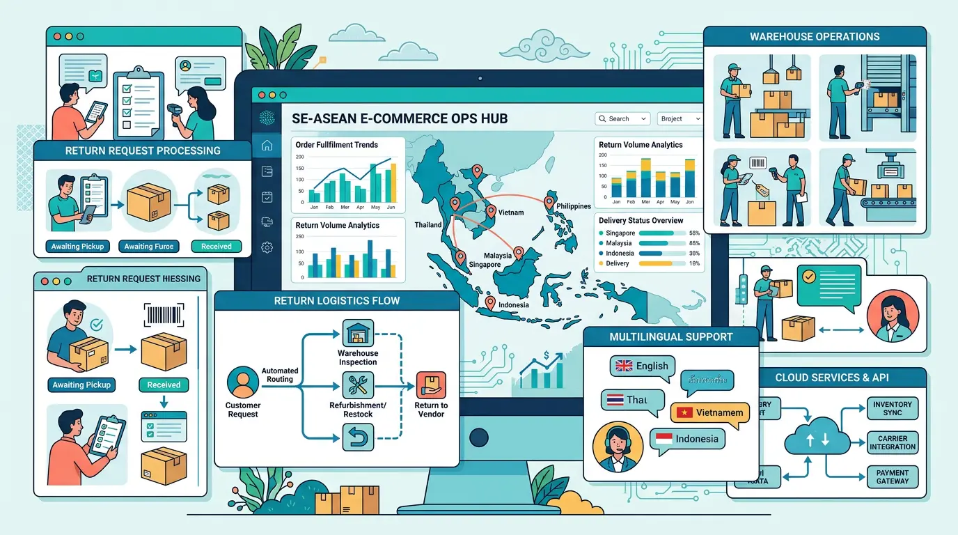 Returns Management for E-Commerce Giant In South-East Asia Return Management