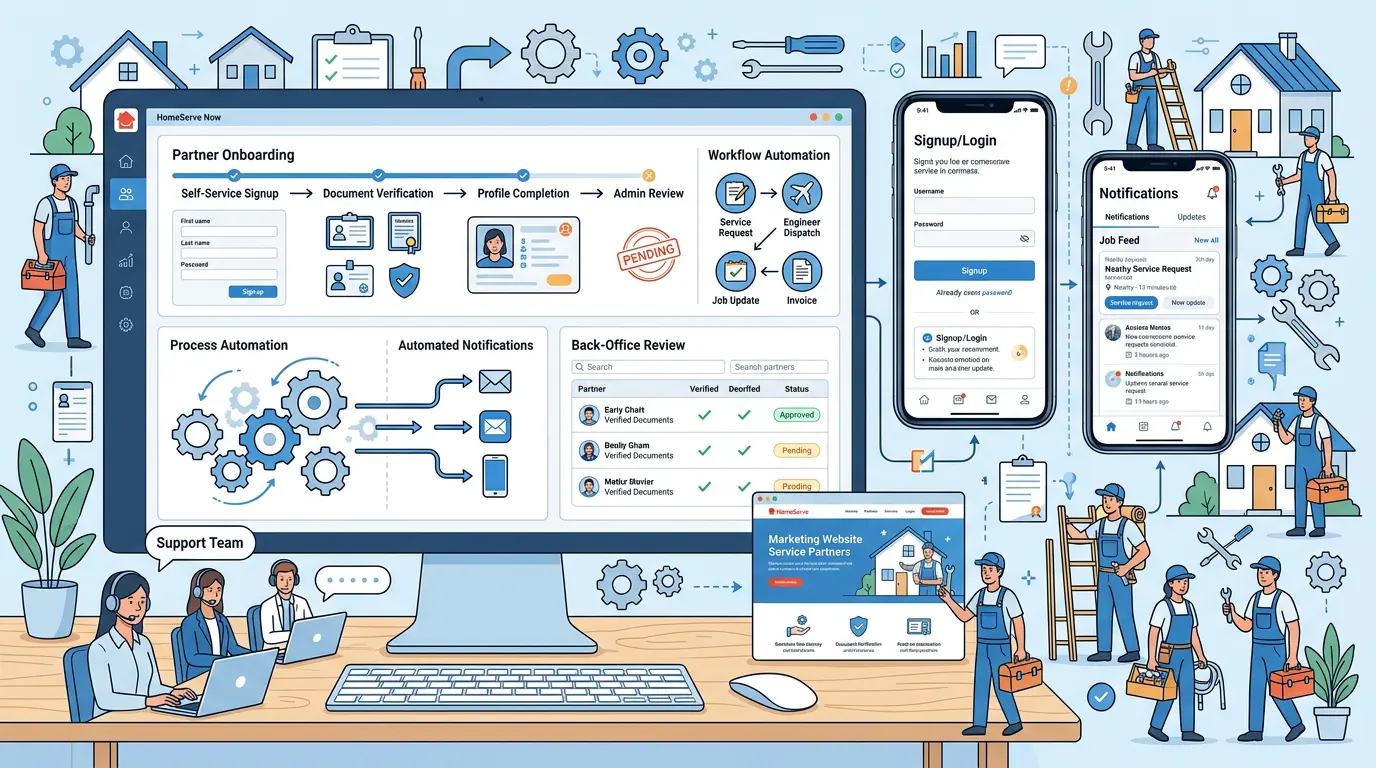 Homeserve Onboarding Platform