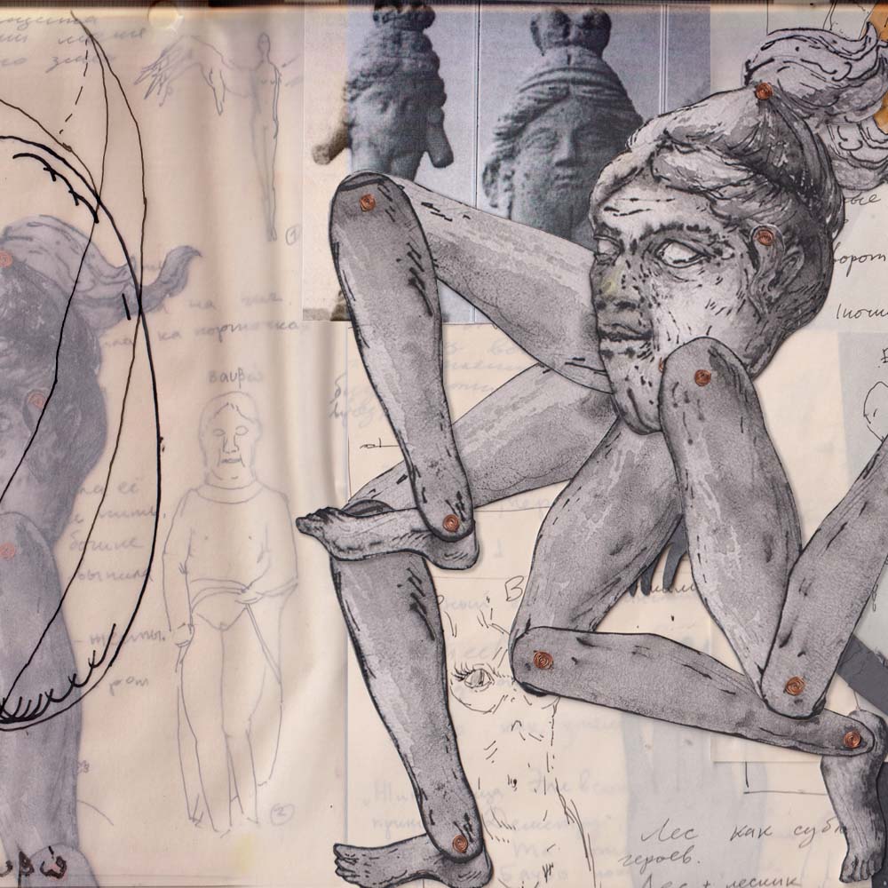 Myth and Shadows, drawing
