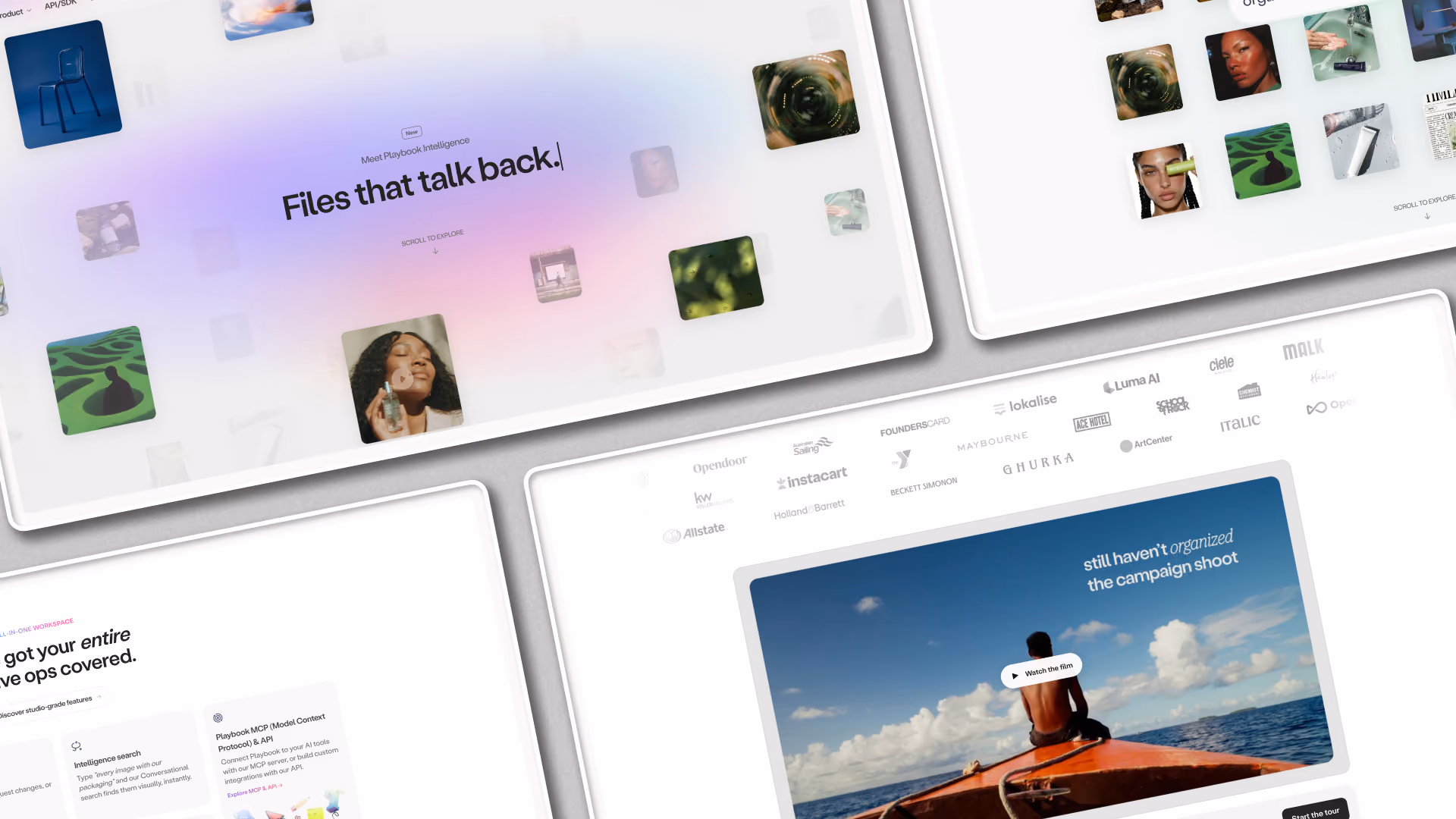 Native 3D asset review inside the production library