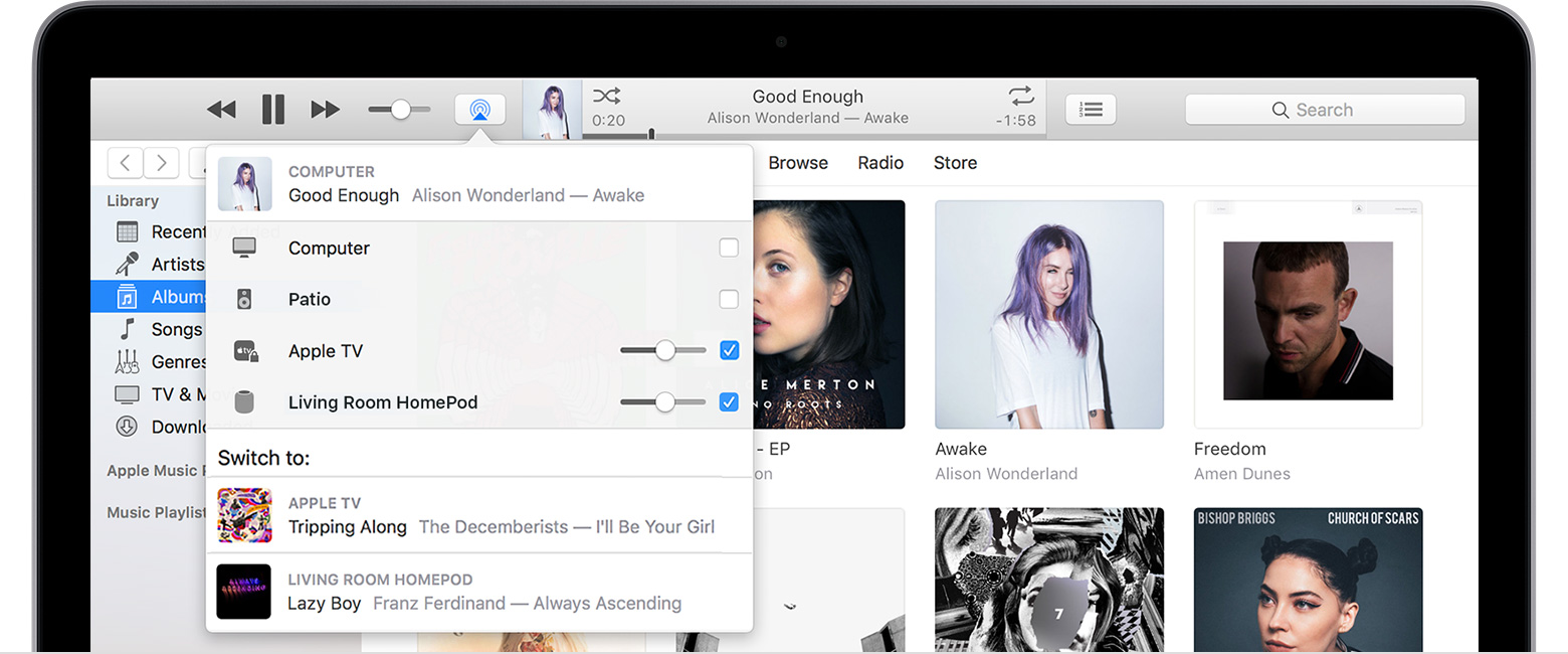 Playing iTunes music on a stereo - Apple Community