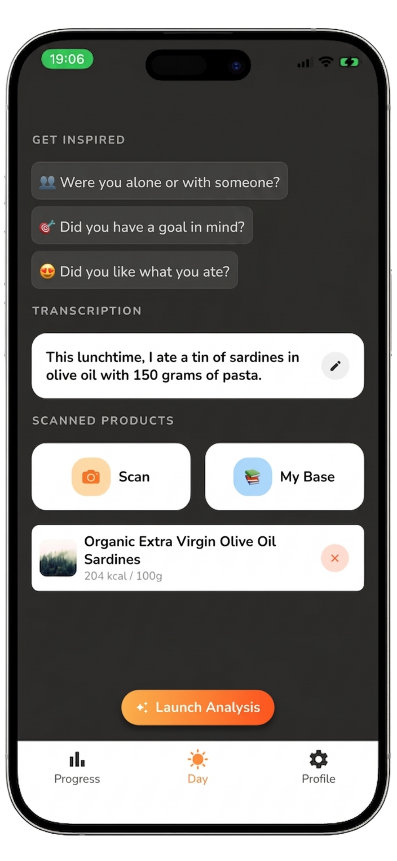 Diet Mate — meal analysis