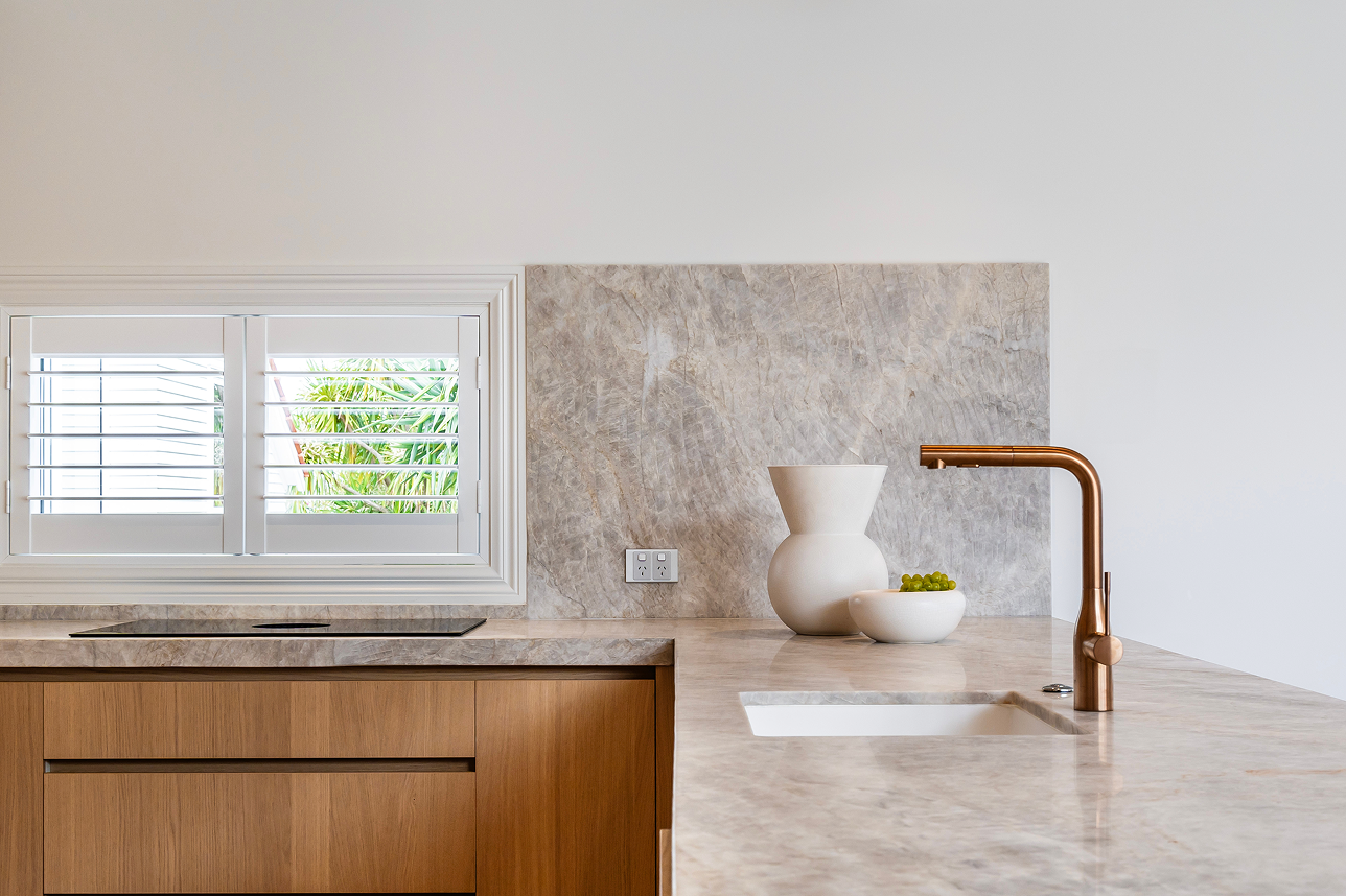 Kitchen bench detail