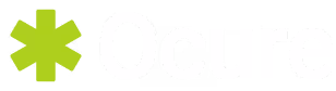 Ocure company logo with a green asterisk-like symbol to the left of the white text.
