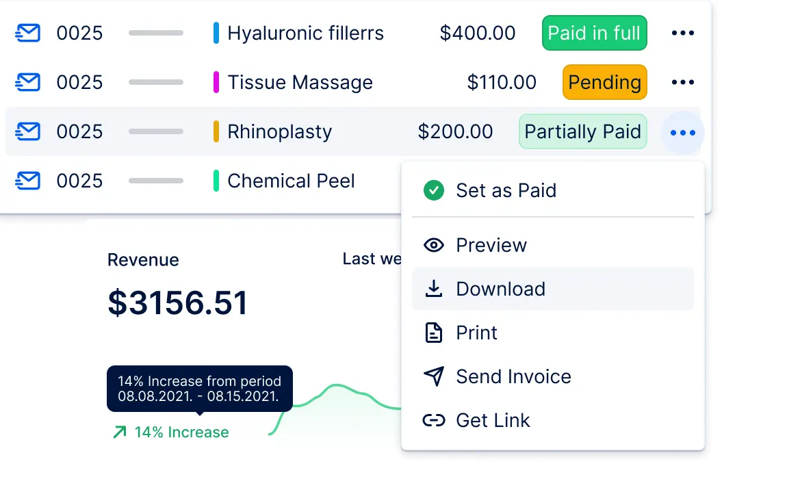 Online payment processing for salon appointment deposits