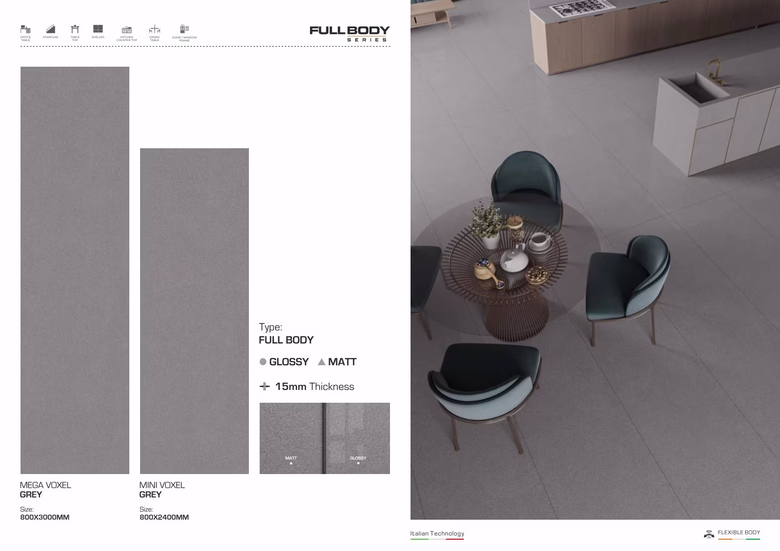 Volex Grey