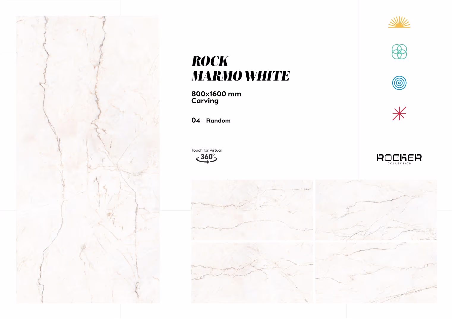 Rock Marmo White