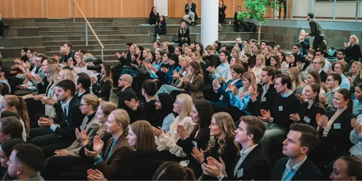 Event video production capturing a business event in Denmark