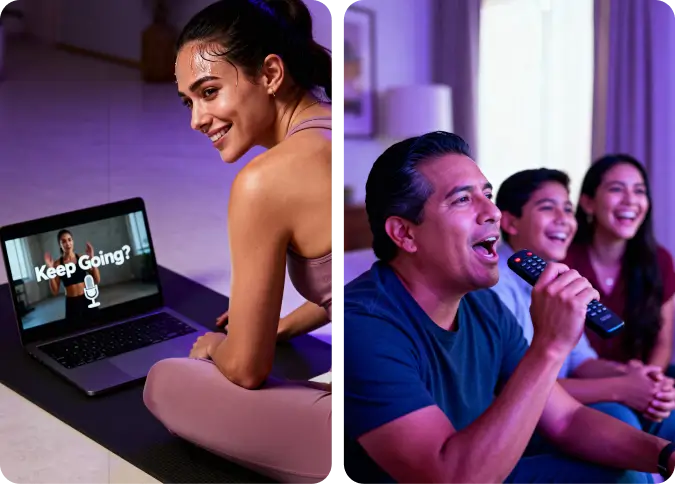 Let viewers talk to your content.