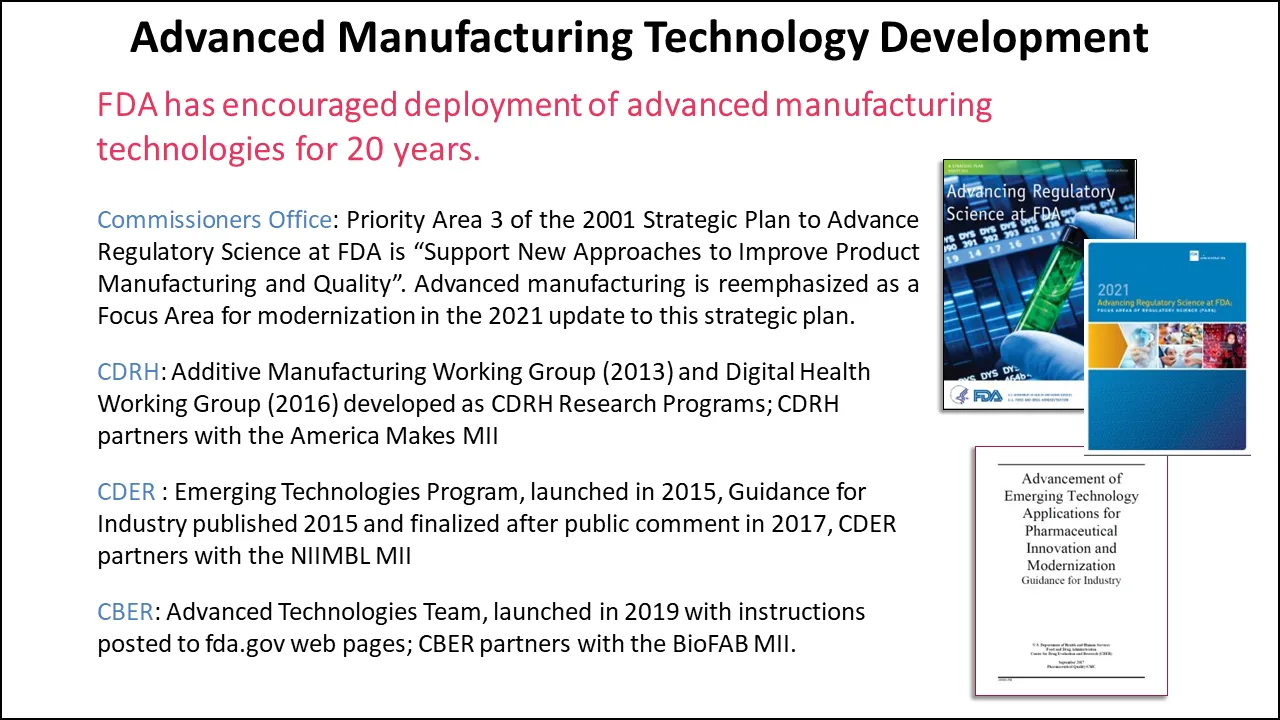 Figure 2 Advanced Manufacturing Technology Development