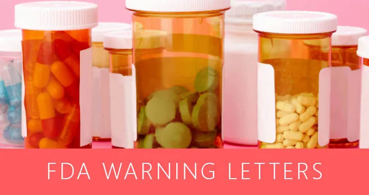 Warning Letters Week Of 9/20/2020: Quality Unit Failures