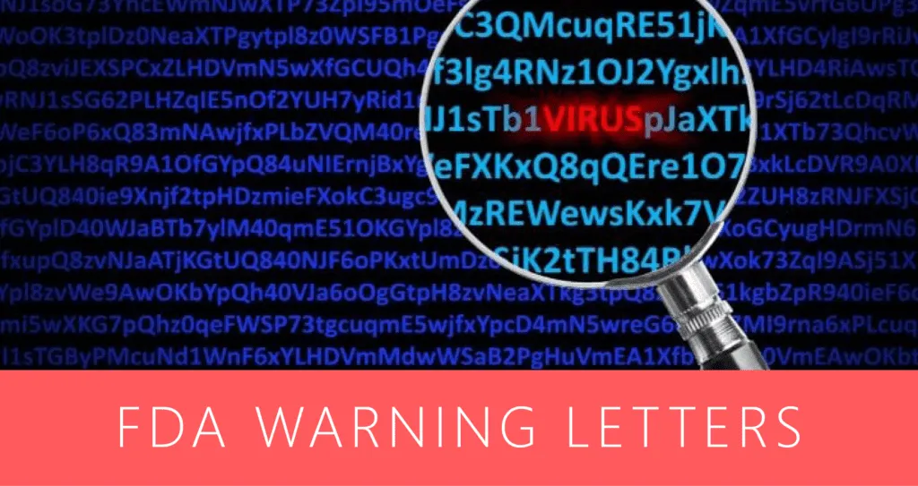 Warning Letters Week of 3/1/2020: Device Design Controls
