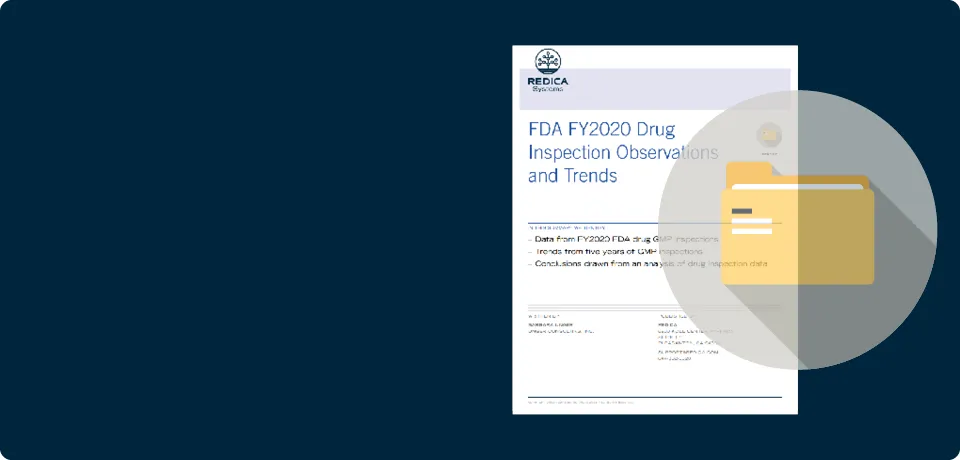 FDA FY2020 Drug Inspection Observations and Trends