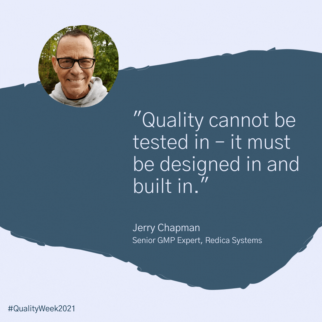 Jerry Chapman Quality Week Quote