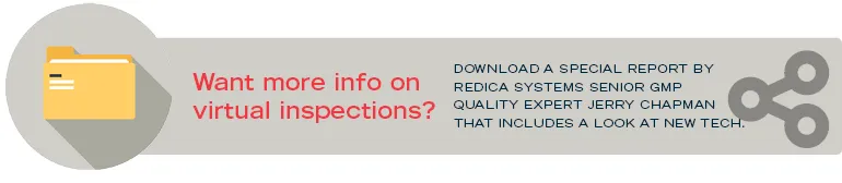 Virtual inspections report banner