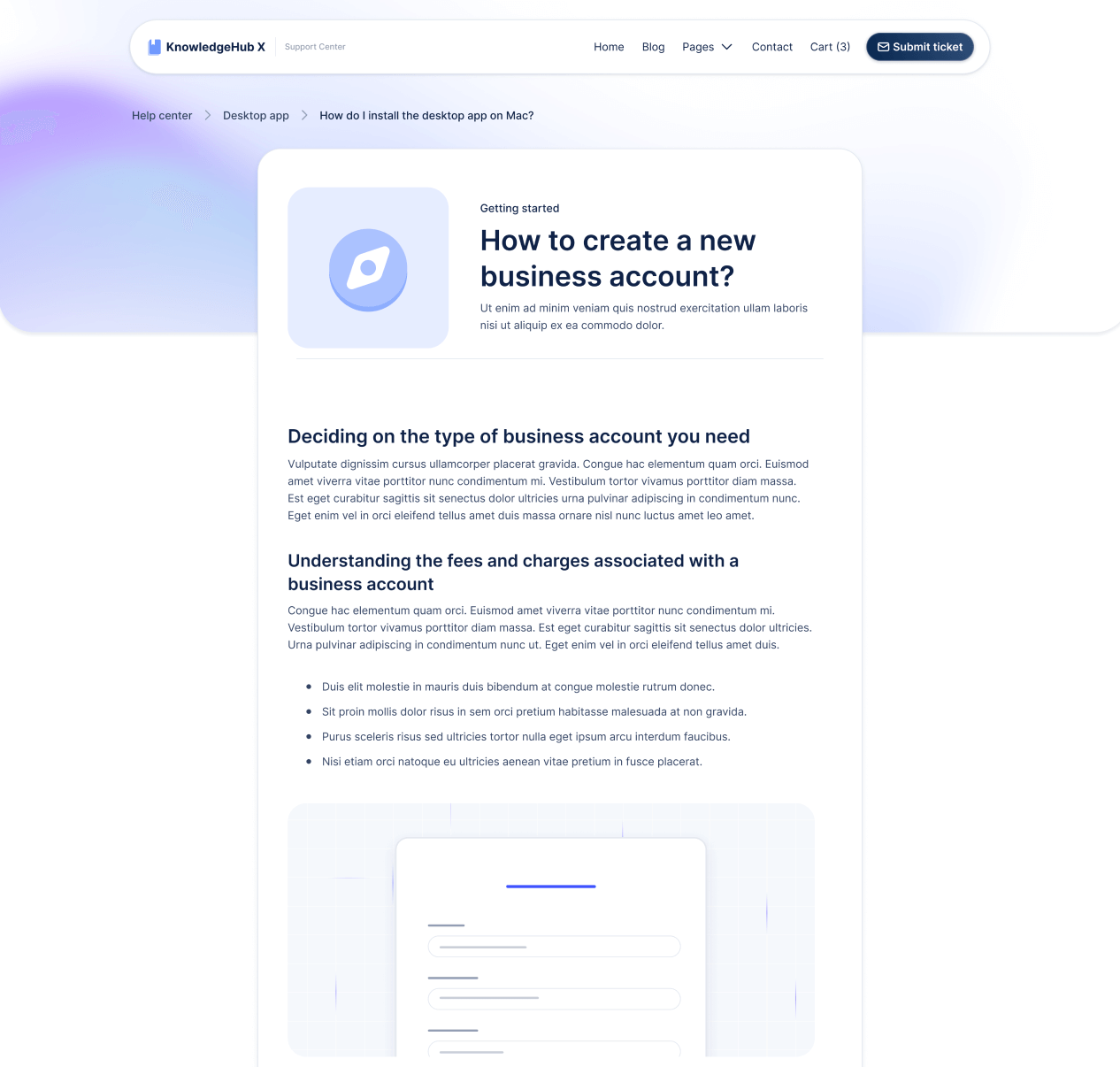 KnowledgeHub X - Help Center Single V1 Page - Help Center Webflow Template