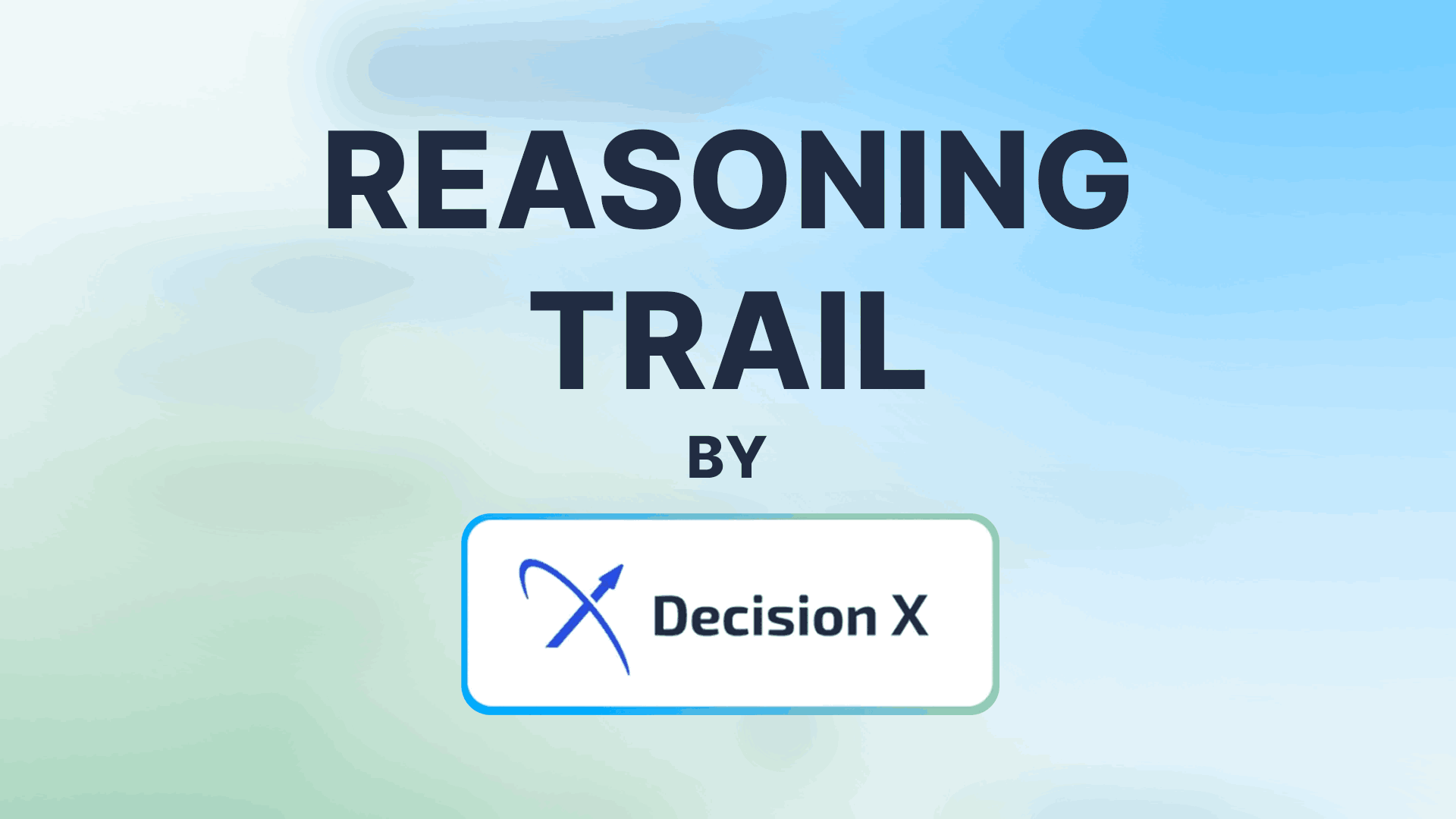 Reasoning Trail - See Exactly How AI Got to That Answe,